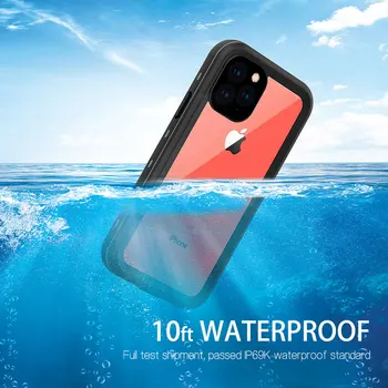 Redpepper Visiškai Sandarų Povandeninis dėklas, Skirtas Apple iPhone 12 Pro Max Vandeniui atveju, atsparus smūgiams Nardymo Apima, 