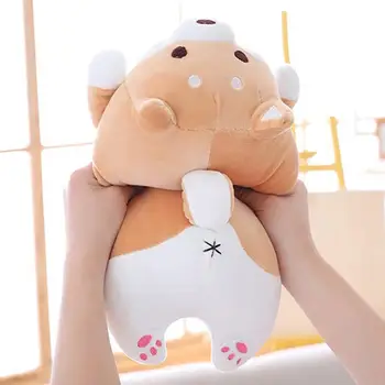 Shiba Inu Šuo Pliušinis Žaislas Pliušinis Lėlės Pagalvę Riebalų Bezdalius Lėlės Pagalvė