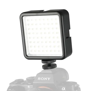 SUPON 64 LED Nuotraukų, Vaizdo, Šviesos lempa ant Fotoaparato kontaktinės jungties, LED Apšvietimas, 