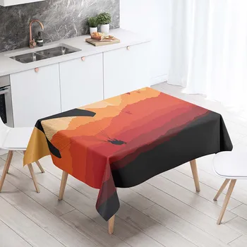 Tableclothes Ant Stačiakampio Stalo 3D Spausdinimo Paraglider Modelis staltiesė Dekoro Ir Namų Virtuvė