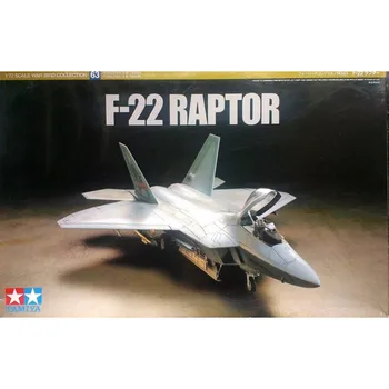 Tamiya 60763 1/72 F22 Raptor Asamblėjos oro pajėgų modelių Kūrimo Rinkiniai oh RC žaislas