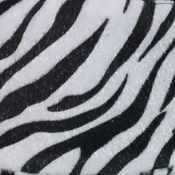 Unisex Dirbtiniais Manė, Harajuku Kibiro Kepurę Derliaus Zebra Stripes Spausdinimo Dvipusis Grįžtamasis Saulės Žvejo Kepurė Panama