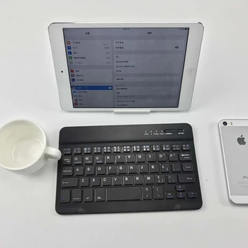 Universalus Belaidis Butas Bluetooth 3.0 Klaviatūros Tablet PU Oda Atveju Stovi Dangtelis, Skirtas 
