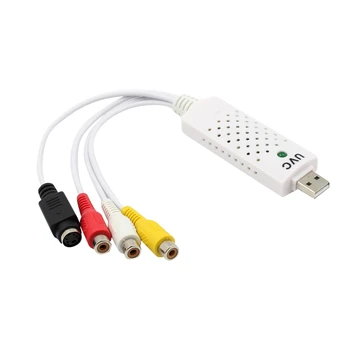USB Video Capture Card Plug and Play, WII, PS3 XBO X360 už WIN7/8/10 Linux, Mac Sistemos