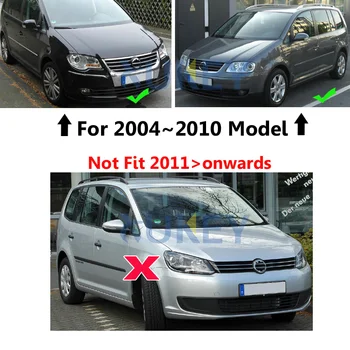 Volkswagen Touran Caddy 2004-2010 M. 2009 2008 2007 2006 2005 Priekinės Galinės Automobilio Purvo Atvartais Mudflaps Splash Apsaugai Purvasargių Sparnas
