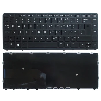 YALUZU Naujas lietuvių Nešiojamojo kompiuterio klaviatūra HP EliteBook 840 G1 850 G1 840 G2 850 G2 Series UK išdėstymo Be Apšvietimu, nukreipta stick
