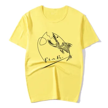 Žvejybos T-shirt Moterims, Grafinis t-shirt gatvės drabužių Moterų marškinėliai retro Laisvalaikio Viršuje mielas žuvų Tee marškinėliai Lašas Laivybos